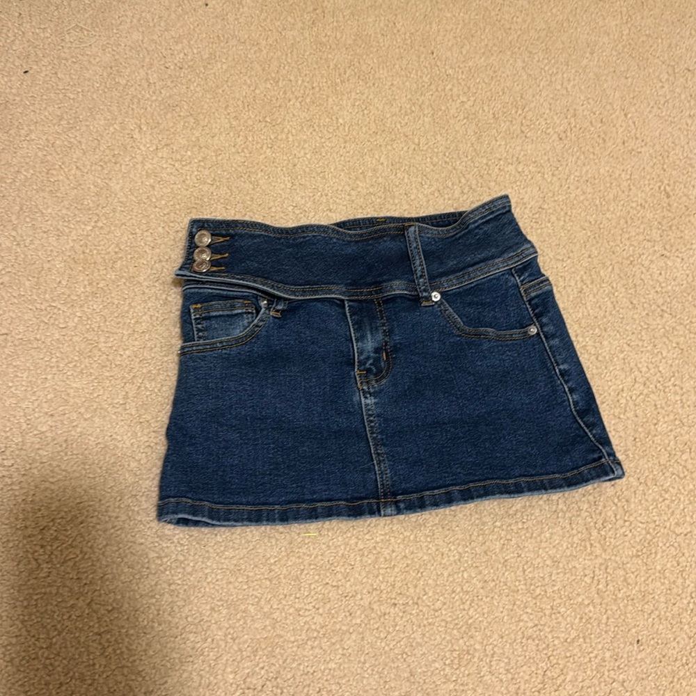 Princess Polly mini Jean skirt!